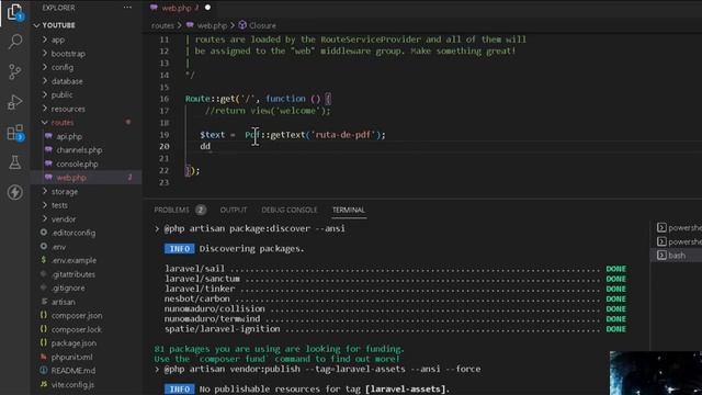 Como extraer texto de PDF con PHP - Laravel 10 смотреть онлайн