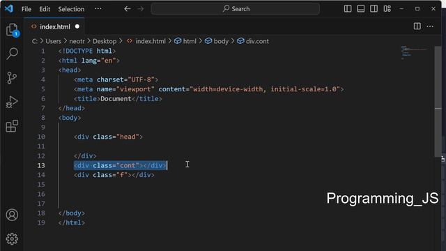 Правильное построение каркаса HTML смотреть онлайн