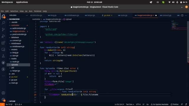 Blog Website with GOLANG, REACTJS , TAILWIND CSS AND MYSQL (PART 7) смотреть онлайн