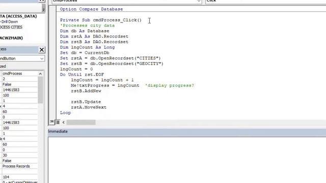 VBA Mod Function with DoEvents: Prevent Not Responding Messages and Provide Feedback on Access Form смотреть онлайн