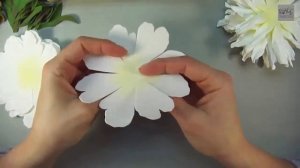 Простой пион из фоамирана мастер-класс / Peony | foam flowers | DIY