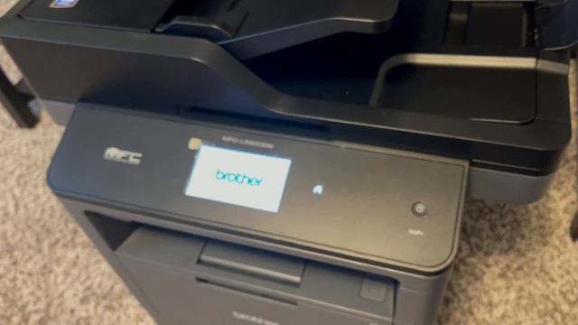 SET UP & INSTALLING A BROTHER MFC-L5800DW | Single Tray Laser Printer| смотреть онлайн
