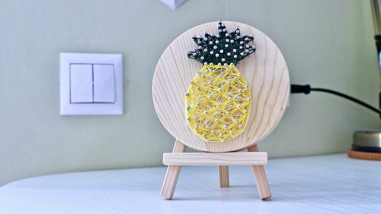 Процесс создания восхитительной картины в технике Стринг-арт