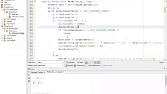 Tic Tac Toe Game in AI | with Minimax Algorithm using Java | بـالـعـربـي смотреть онлайн