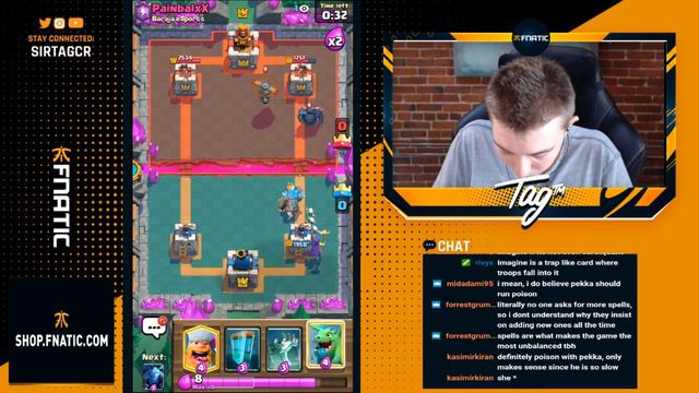 THIS GOLEM WITCH DECK DESTROYS PEKKA POISON! — Clash Royale смотреть онлайн
