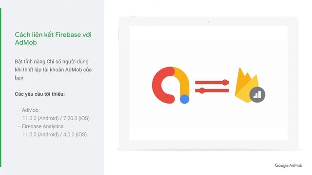 Cách liên kết Firebase với tài khoản AdMob của bạn смотреть онлайн