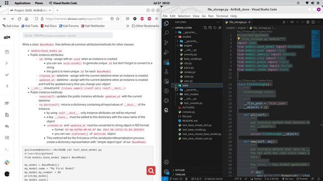 0x00. AirBnB clone - The console смотреть онлайн