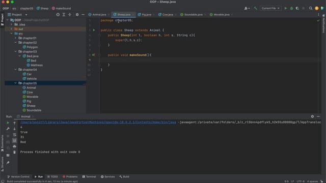 Abstract Classes and Interfaces In Java смотреть онлайн