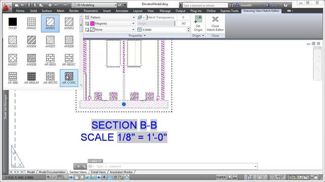AutoCAD 2013: Section Views смотреть онлайн