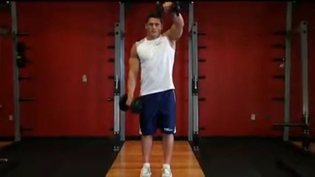 Подъемы гантелей перед собой смотреть онлайн