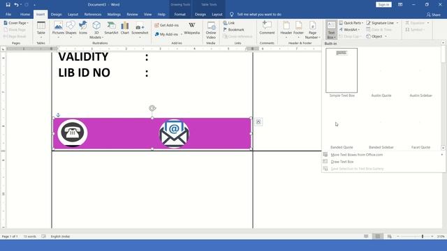Create Library Barcoded ID Cards in MS Word | Automatic ID Card |Student ID Card | College ID Card смотреть онлайн