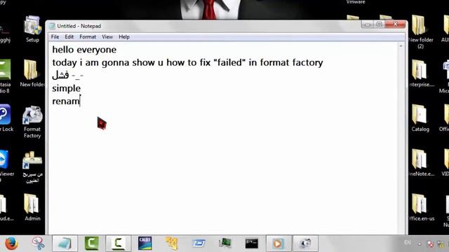 how to fix failed in format factory смотреть онлайн