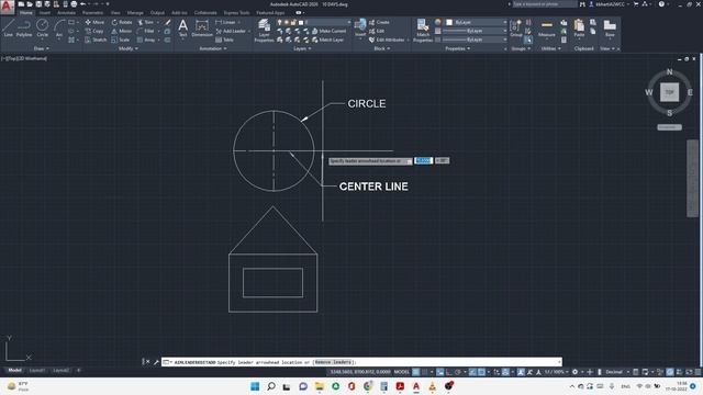 Add leader in AutoCAD | Remove multileader autocad | Multileader autocad #2022 смотреть онлайн