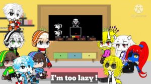 Undertale react to SpaceTale Sans Fight (Read Description)