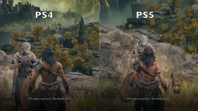 Elden Ring PS4 vs. PS5 Comparison смотреть онлайн