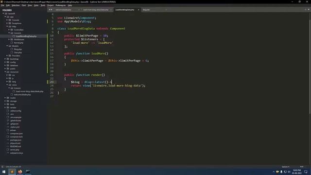 Laravel Livewire Load More on Page Scroll | Laravel Livewire Load More Data | Load More Pagination смотреть онлайн