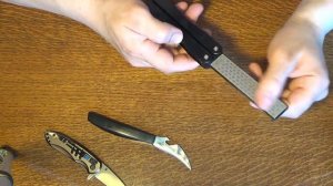 Посылка из Китая № 209 Алмазная точилка для ножей . Зеристость 400/600