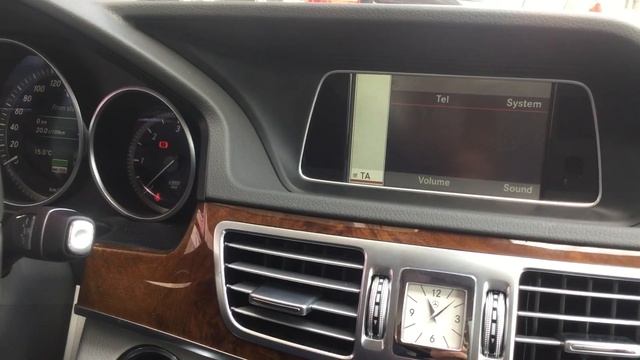 MERCEDES E class w212 2014 Aux In смотреть онлайн