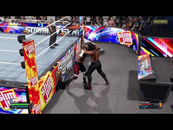 WWE2K24 Solo Sikoa vs Roman Reigns