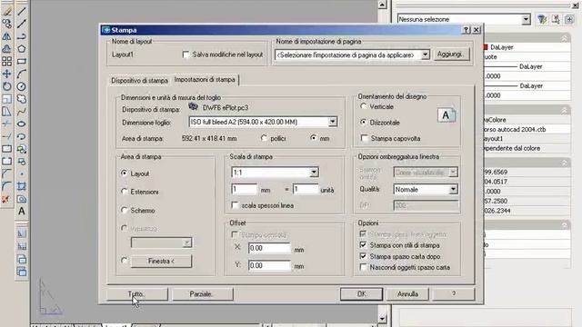 Video Corso Autocad 2004 Entry Level Parte 2 Lezione12 - Clip 098 di 101 - La stampa dal Layout смотреть онлайн