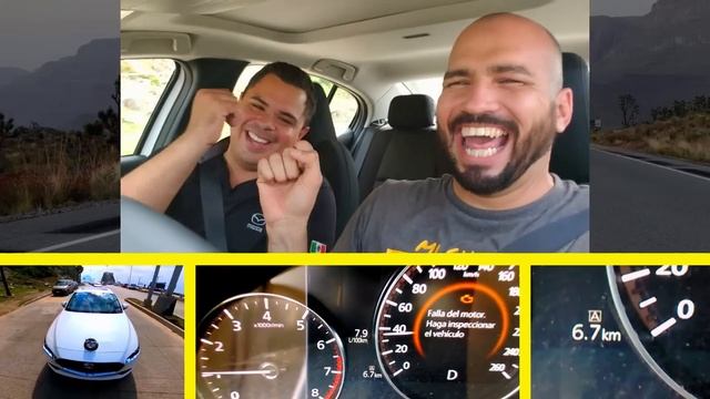 PRUEBAS DE CONSUMO: MAZDA 3 VS 1 LITRO DE GASOLINA! смотреть онлайн
