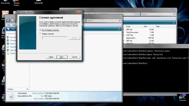 Java .jar to Windows .exe Tutorial смотреть онлайн