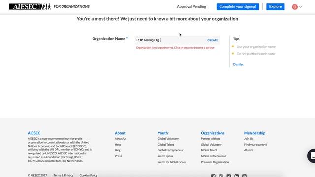 2 POP Sign Up & Create Organization смотреть онлайн