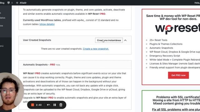 ?RESTAURAR WORDPRESS 2023 ?con PLUGIN PARA RESETEAR WORDPRESS - paso a paso✅ смотреть онлайн