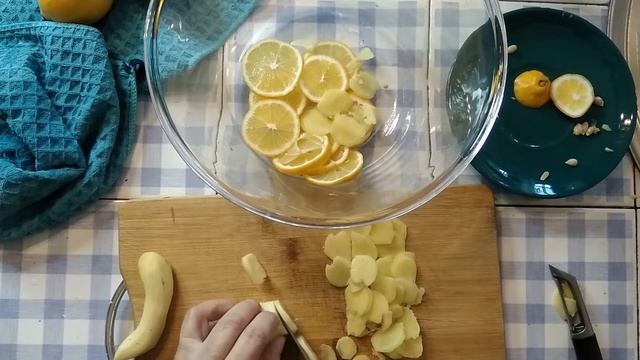 Лимонно?☕ имбирный чай от простуды. Как поднять иммунитет? смотреть онлайн