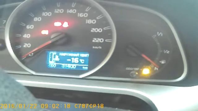Запуск двигателя TOYOTA RAV-4 2015 г. в -25 градусов смотреть онлайн