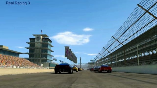 Real Racing 2 vs Real Racing 3 - McLaren MP4-12C Speedway смотреть онлайн