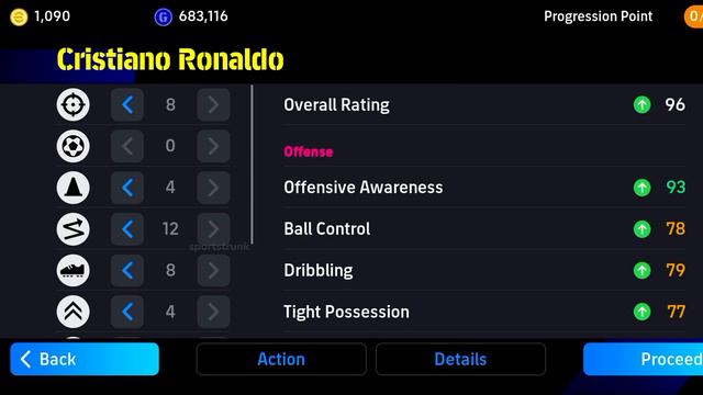 🎁FREE CRISTIANO RONALDO Max Training Tutorial👌🔥C. Ronaldo eFootball 2024 Mobile смотреть онлайн