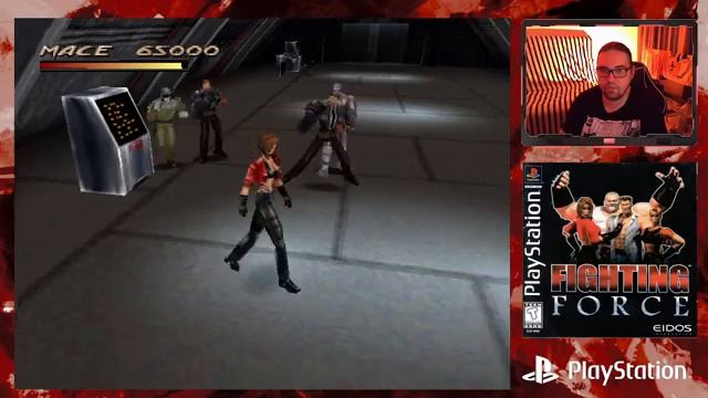 Fighting Force - Mace - прохождение (PS1) 18+ смотреть онлайн