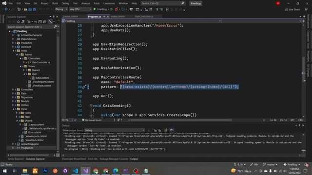 Blog in ASP .NET Core 6 MVC | Part 7 смотреть онлайн