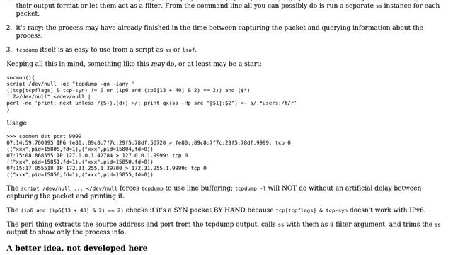 Unix & Linux: How to continuously monitor PIDs connecting to local sockets? (5 Solutions!!) смотреть онлайн