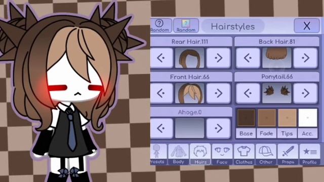 Идеи для причёсок [20](gacha life) смотреть онлайн