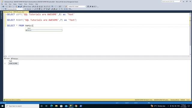 SQL Server LEFT and RIGHT Function Tutorial смотреть онлайн