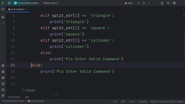 Python Program To Print Circle Square Triangle and cylinder Based on Command | Python Project 5 смотреть онлайн