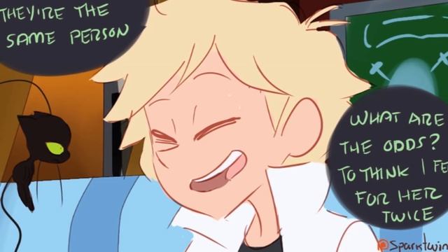 О чем он знает ЧАСТЬ 2 | Какую мангу читает Адриан !? | Комикс Ледибаг и Супер кот смотреть онлайн