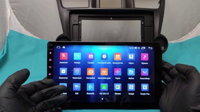 Обзор магнитолы #Parafar для Toyota Highlander (2007-2012) на Android 11.0 #PF035XHD смотреть онлайн