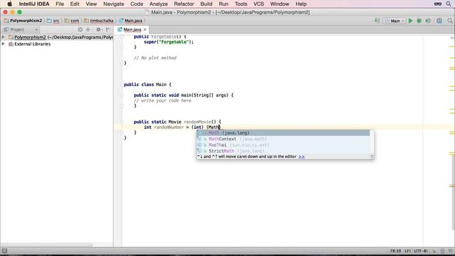 Java 8 Developer: polymorphism class 7 смотреть онлайн