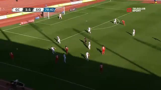 Grasshopper Club Zürich vs FC Sion 1-1 / Raiffeisen Super League / 14.04.2013 смотреть онлайн