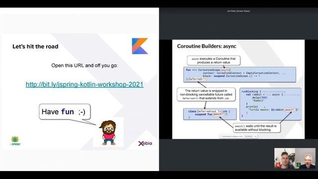 J-Spring 2021: Urs Peter & Jeroen Rosenberg - Intermediate / Advanced Kotlin Workshop смотреть онлайн