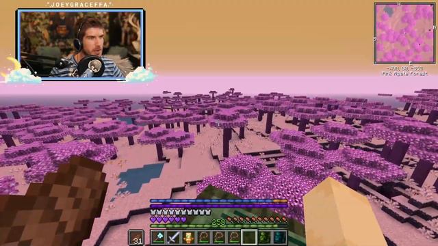 I found a RARE Crystal Wolf! | Minecraft X Life #25 смотреть онлайн