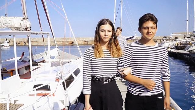 Яхта.Парус.В этом мире только мы одни. Клип выпускников.