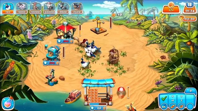 Farm Frenzy Heave Ho only GOLD (level 9) Walkthrough gameplay Веселая ферма. Все на борт! Уровень 9 смотреть онлайн