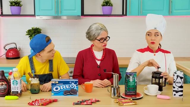 Кулинарный Челлендж: Я против Бабушки | Сумасшедший челлендж от 4Teen Challenge смотреть онлайн