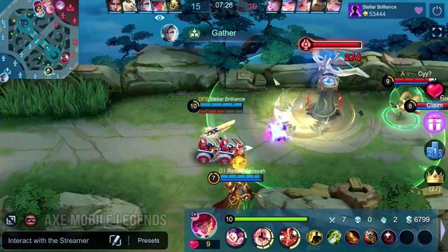 100% Unstoppable Beatrix Amazing Outplay - Top 1 Global Beatrix by Stellar Brilliance - MLBB смотреть онлайн
