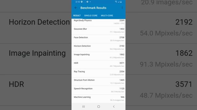 Samsung Galaxy S9 SM-G960F Benchmark смотреть онлайн
