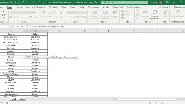 Como utilizar la función BUSCARV en EXCEL de una hoja a otra смотреть онлайн